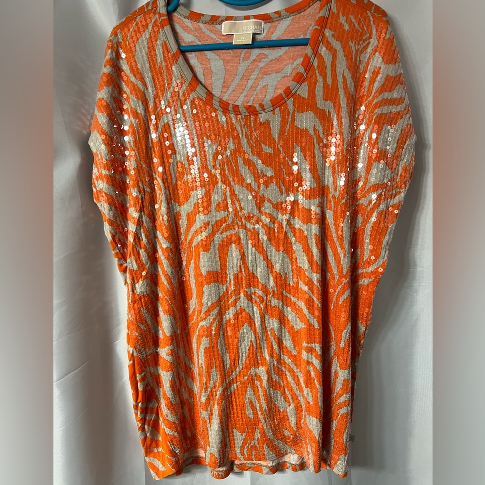 Michael Kors size 1X top with sequins